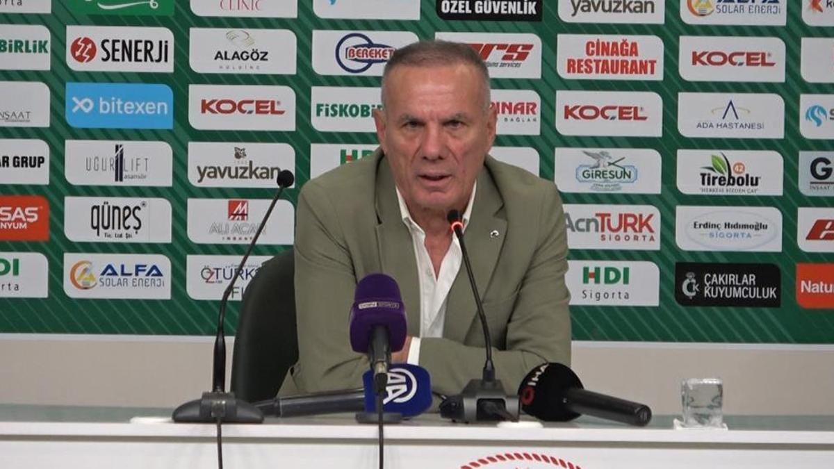 Giresunspor'da Mehmet Birinci ile yollar ayrıldı