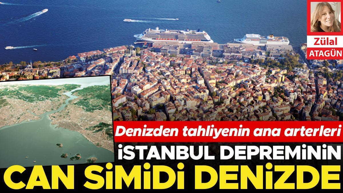 İstanbul depreminin can simidi denizde