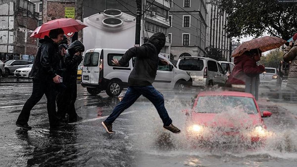 İstanbul için sarı kodlu alarm! Meteoroloji saat verip uyardı: Sel, su baskını ve yıldırım olabilir