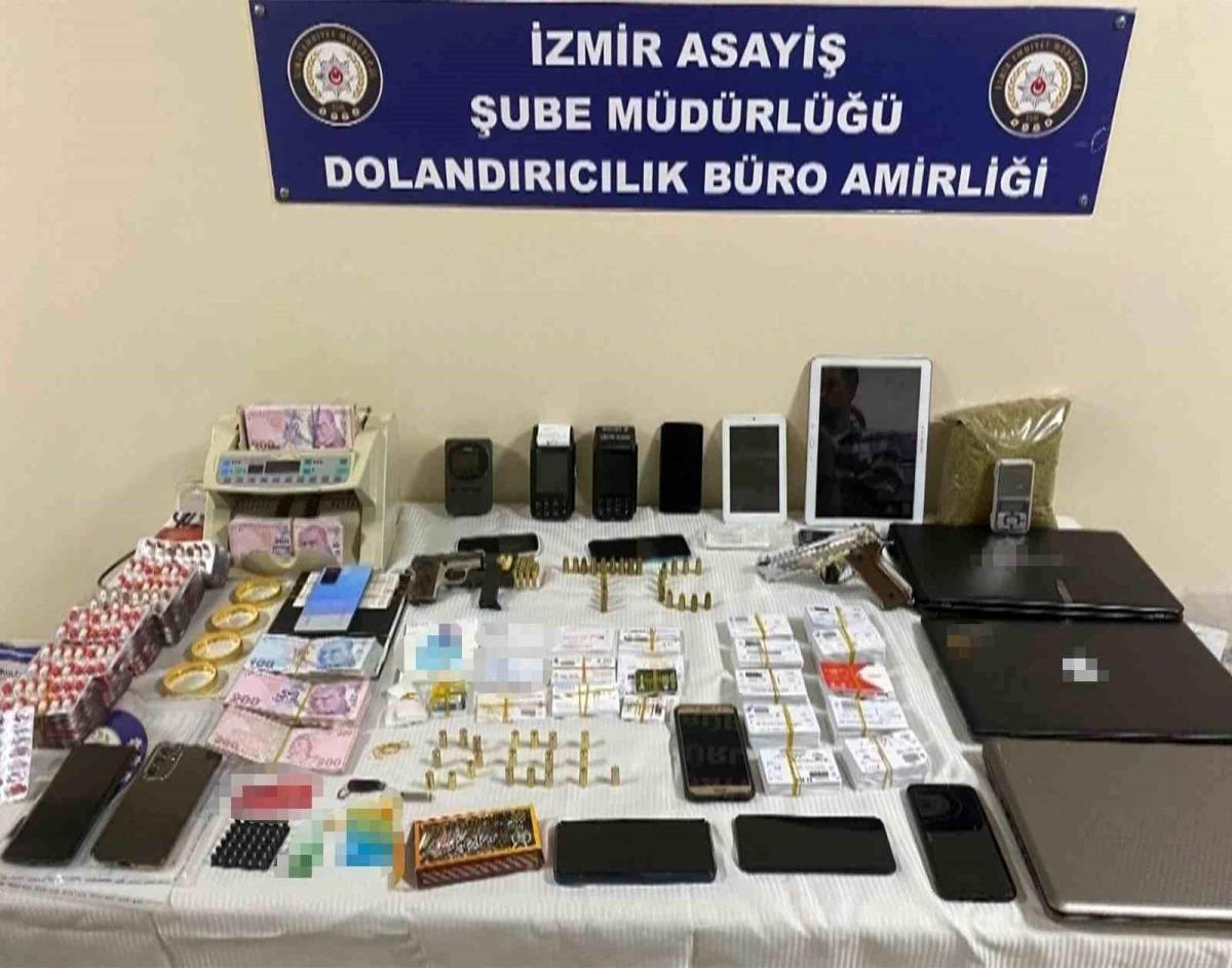 İzmir'de dolandırıcılık şebekesine operasyon: 69 şüpheli gözaltına alındı