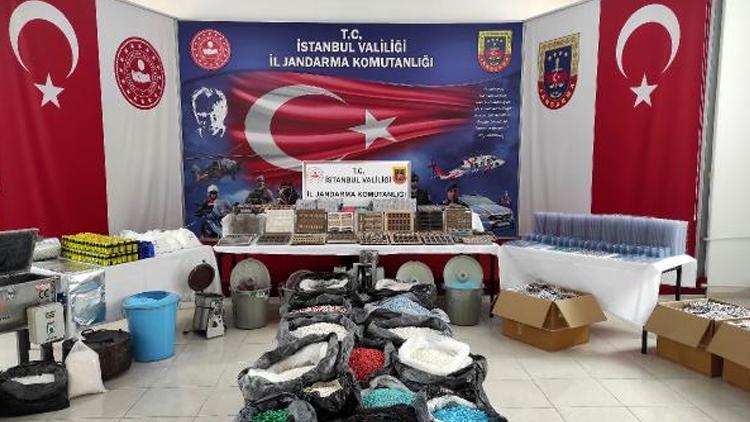 Jandarmadan 6 aylık takip sonrası baskın: 12 milyon 800 bin hap ele geçirildi