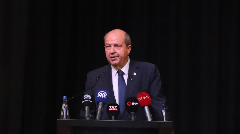 KKTC Cumhurbaşkanı Tatar: Egemen eşitlik kabul edilmeden müzakere masasına oturmayız