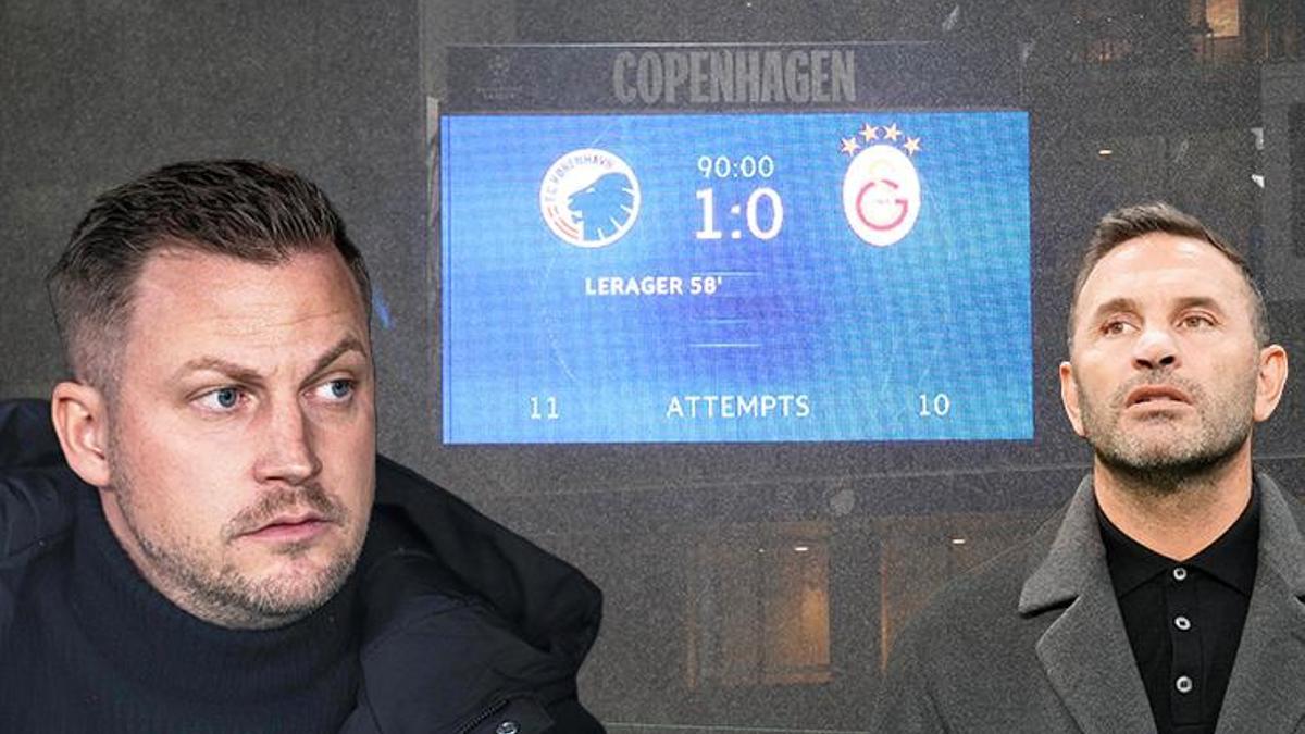 Kopenhag Teknik Direktörü Jacob Neestrup, Galatasaray'ın neden kaybettiğini açıkladı!