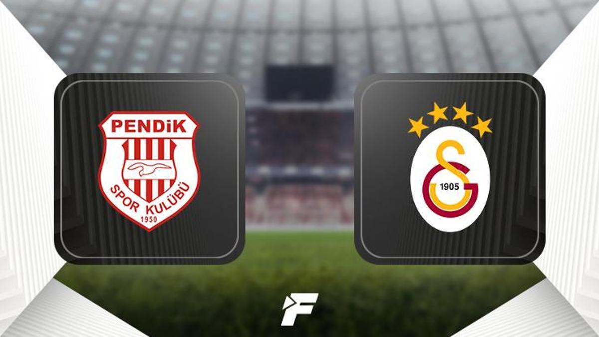 Pendikspor - Galatasaray maçı ne zaman, saat kaçta ve hangi kanalda? (Muhtemel ilk 11'ler)