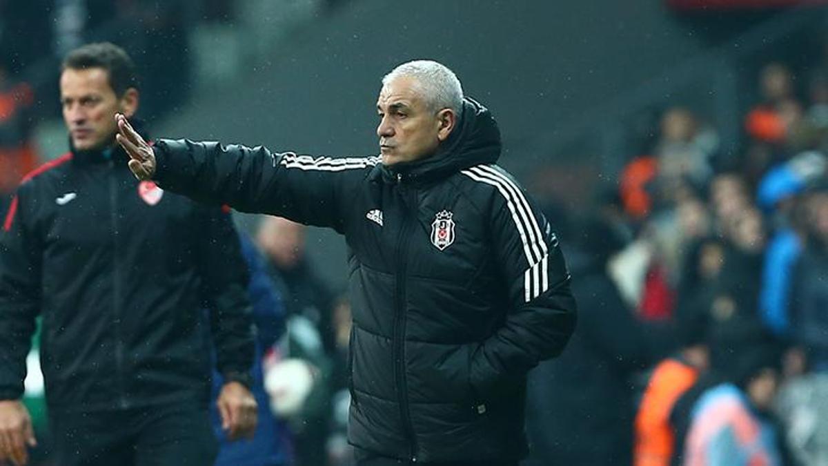 Rıza Çalımbay'dan sert sözler: Burası Beşiktaş, böyle olmaz