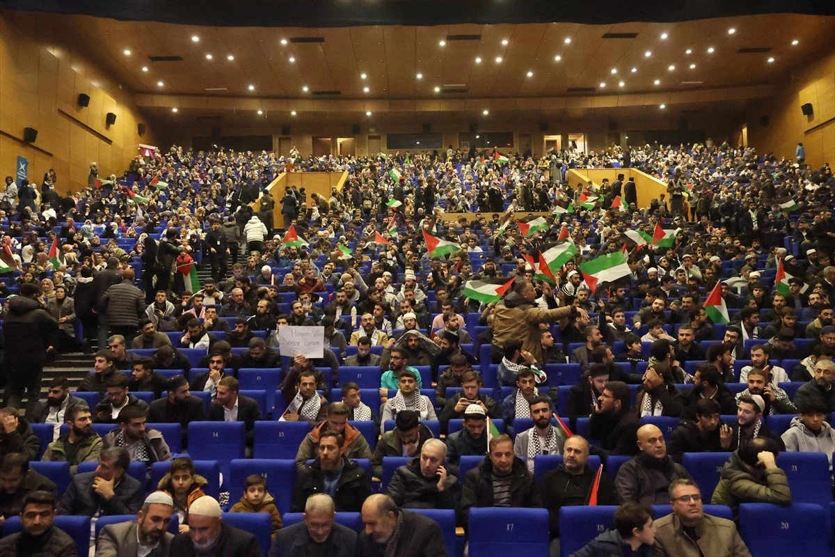 TÜGVA Diyarbakır Temsilciliği'nden 'Davamız Kudüs' konferansı