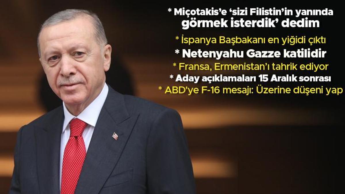 Yunanistan dönüşü önemli mesajlar! Cumhurbaşkanı Erdoğan: Guterres küresel sistemin alarm düğmesine basmıştır