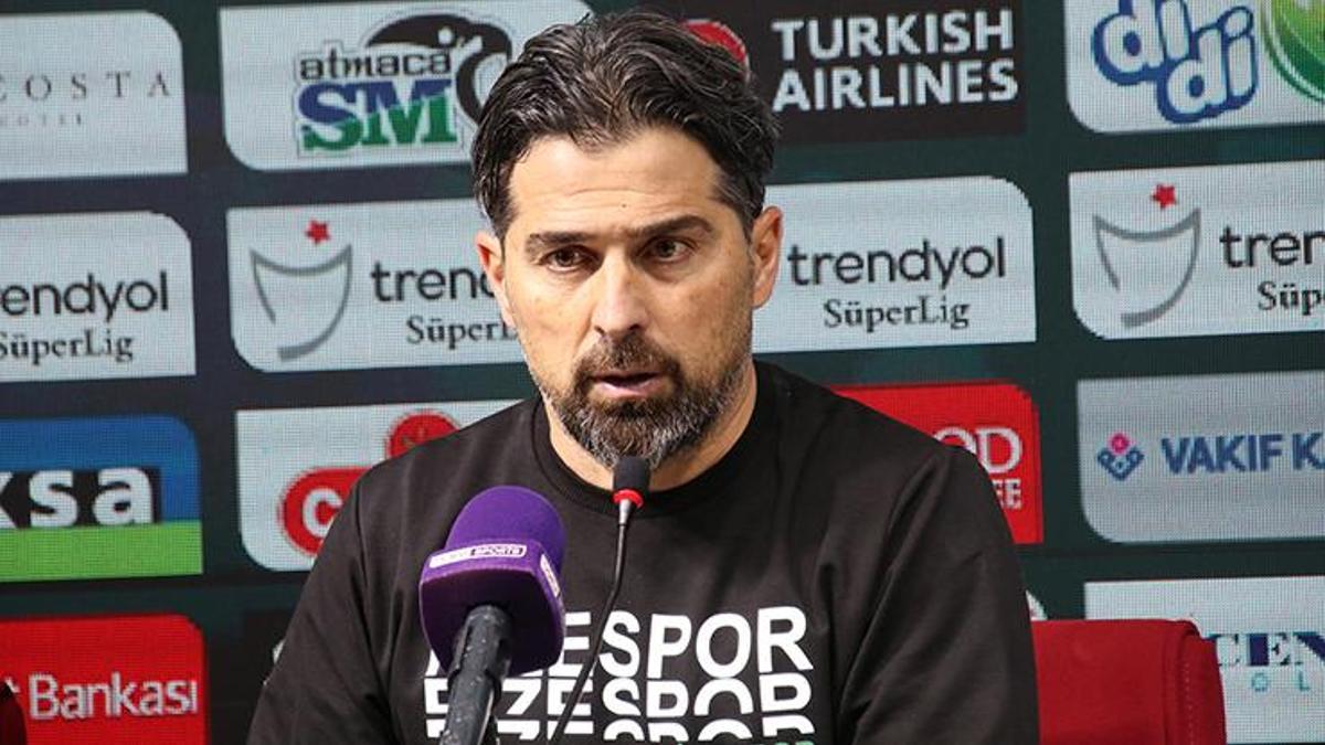 Çaykur Rizespor'da İlhan Palut: 'Bunları tartışmıyorum!'