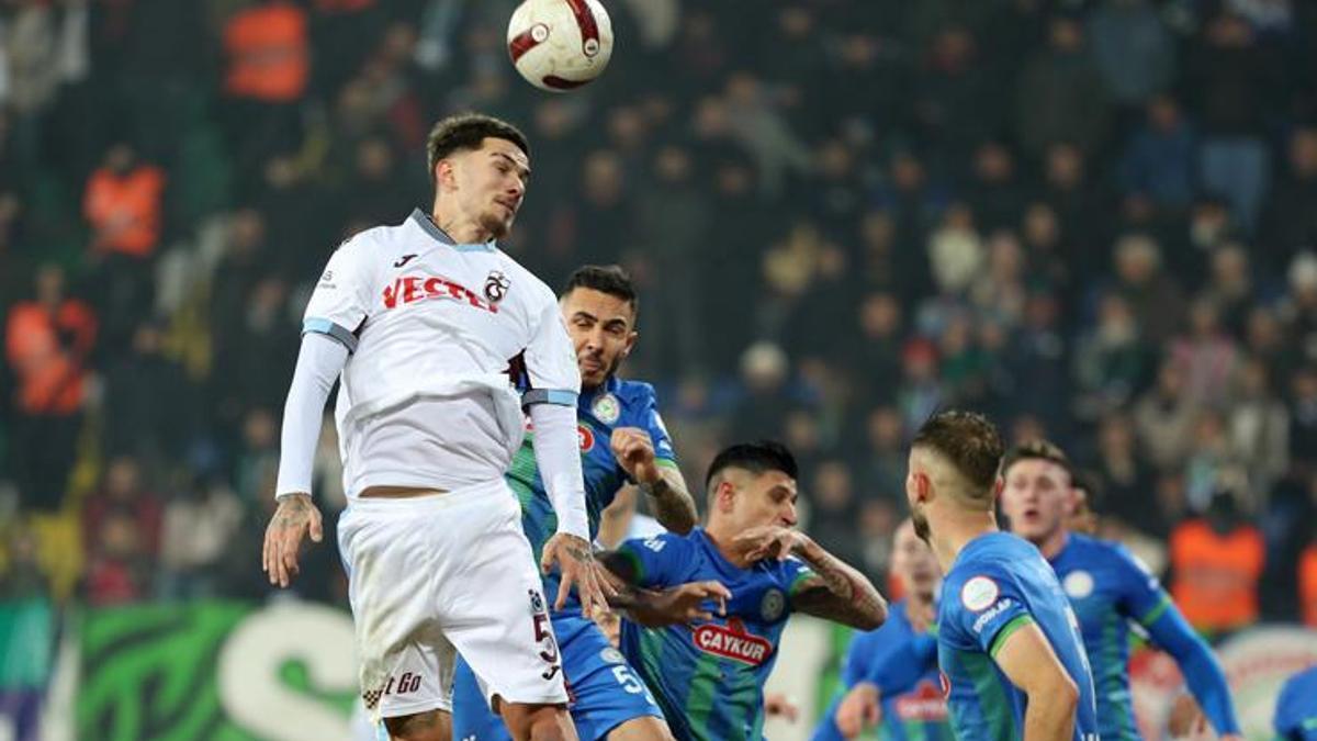 (ÖZET) Çaykur Rizespor - Trabzonspor maç sonucu: 1-0