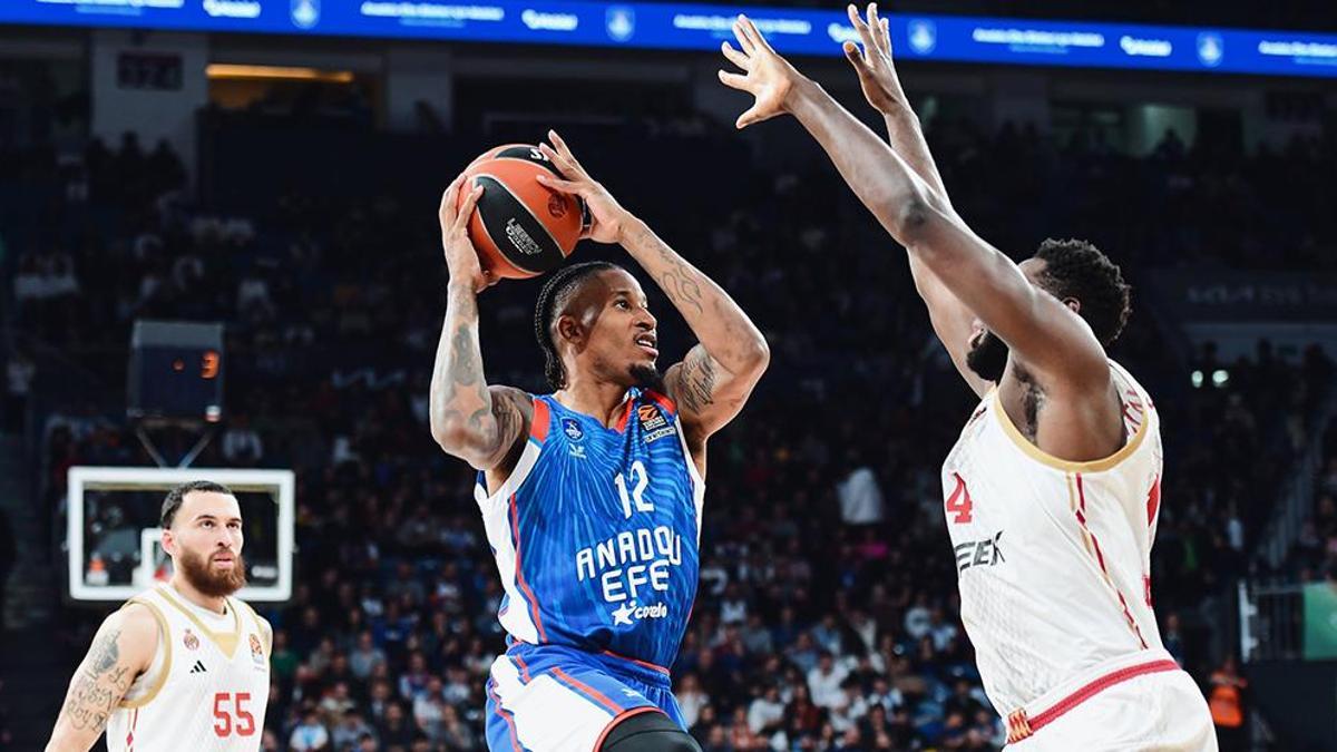 (ÖZET) Anadolu Efes - Monaco maç sonucu: 78-80 | İstanbul'da kritik kayıp!