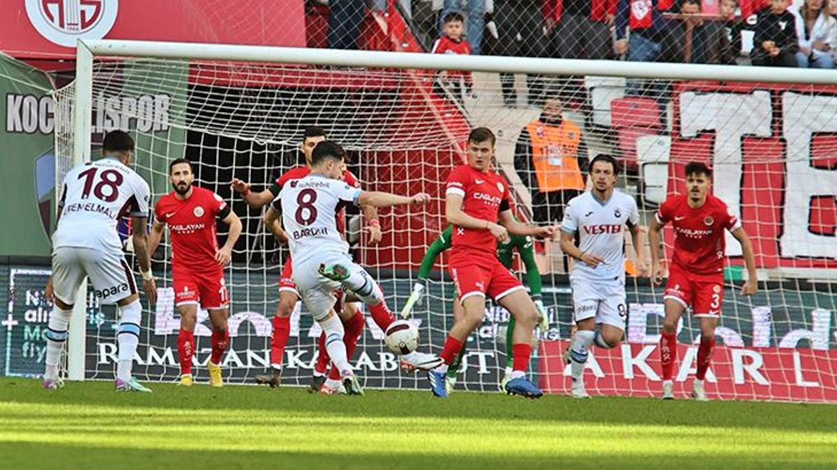 ÖZET |Antalyaspor - Trabzonspor maç sonucu: 1-1