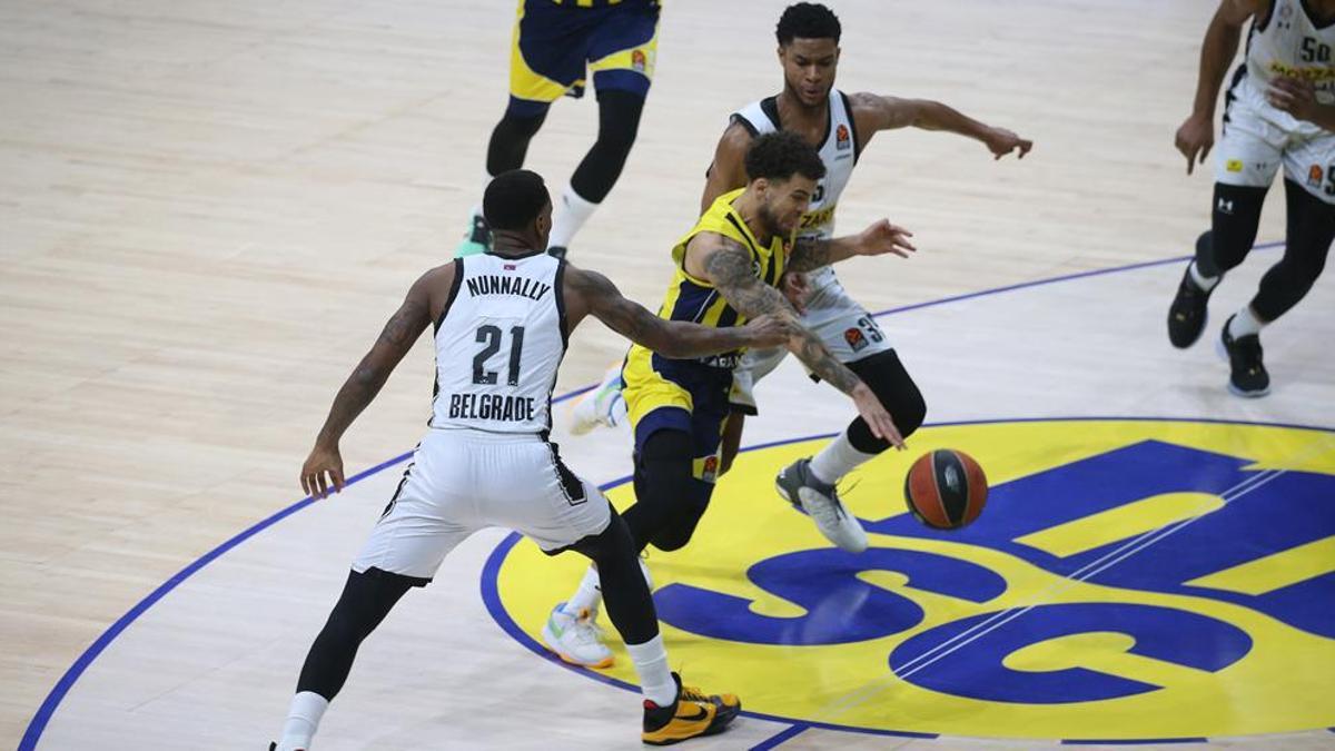 (ÖZET) Fenerbahçe Beko - Partizan maç sonucu: 91-76 | Rövanşı İstanbul'da aldı