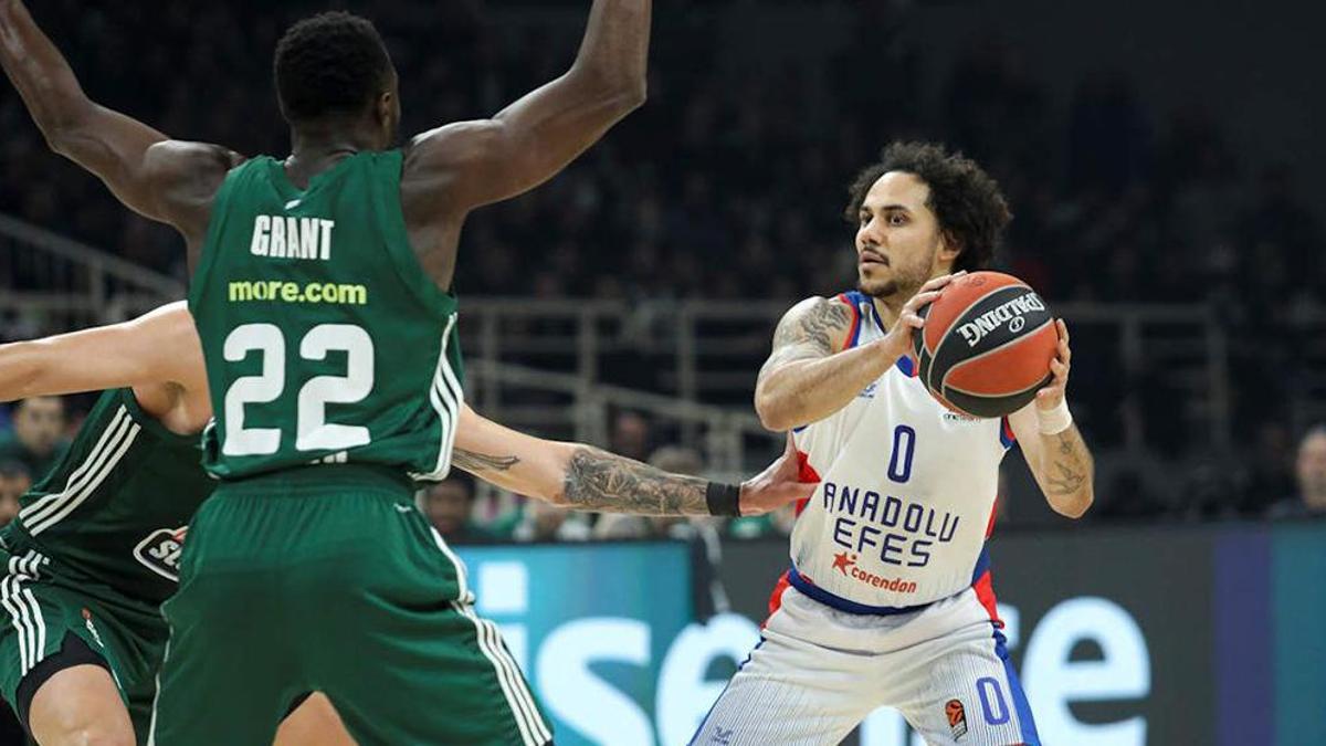 (ÖZET) Panathinaikos - Anadolu Efes maç sonucu: 83-76 | Üst üste 7. yenilgi