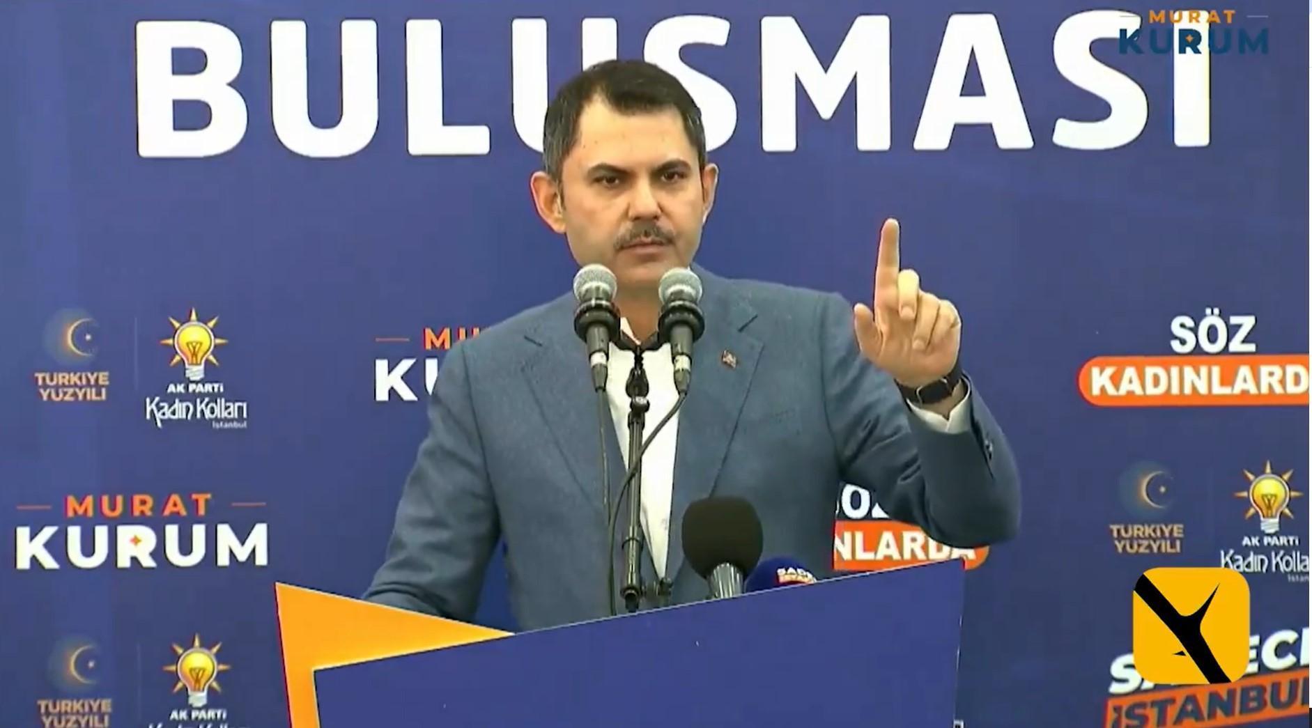 AK Parti İBB Başkan Adayı Murat Kurum: Biz kollarımızı öyle boş yere sıvamayız