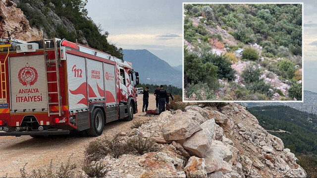 Alanya'da akılalmaz olay: Eşiyle tartışıp otomobilini uçuruma yuvarladı | Hayat Haberleri