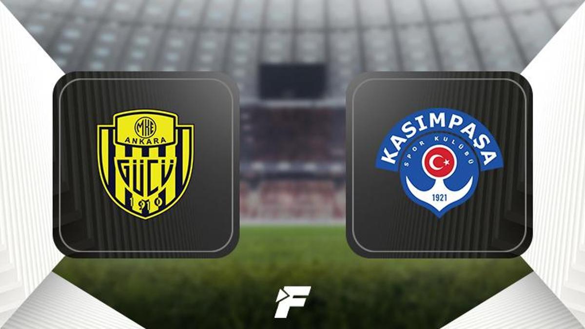 Ankaragücü - Kasımpaşa maçı ne zaman, saat kaçta, hangi kanalda?