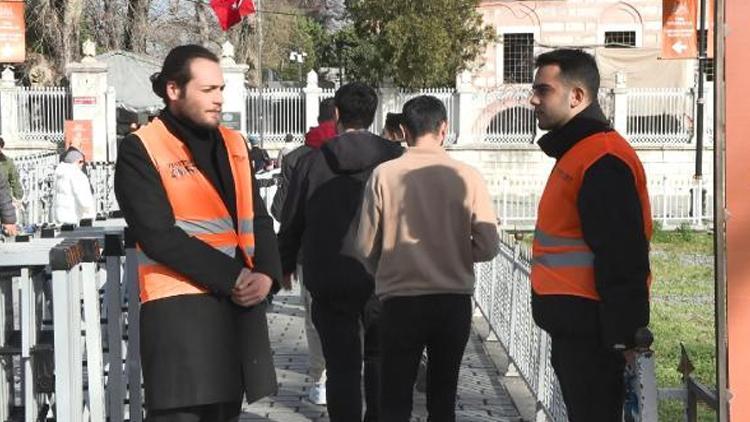 Ayasofya'da yeni düzenleme: 15 Ocak'ta başladı, yoğunluk azaldı