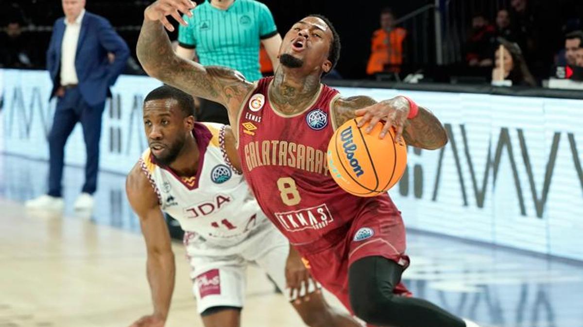 Basketbol Şampiyonlar Ligi: Galatasaray: 93 - JDA Bourgogne Dijon: 96