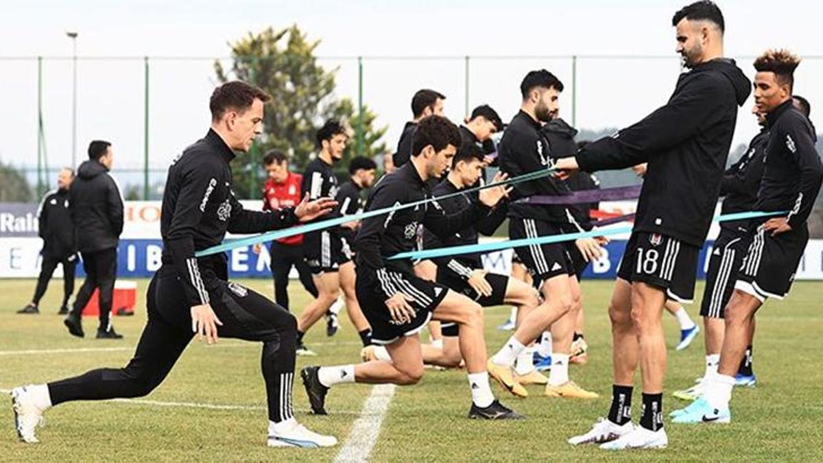 Beşiktaş taktik ve kondisyon çalıştı