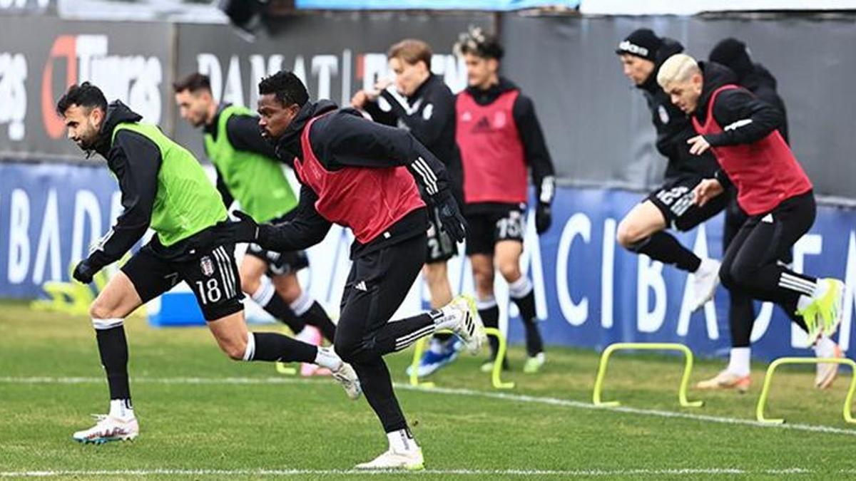 Beşiktaş Trabzonspor hazırlıklarını sürdürdü