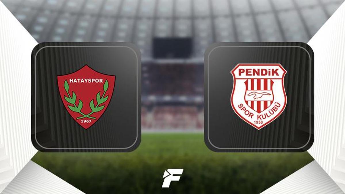 CANLI | Hatayspor - Pendikspor