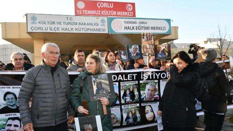 Çorlu'da 25 kişinin öldüğü tren kazası davasında, 18'inci duruşma başladı