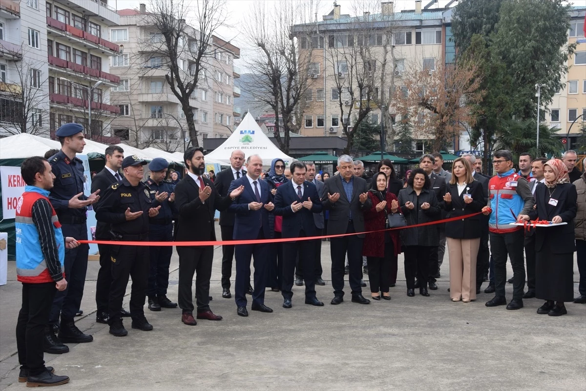 Espiye Kaymakamlığı Aile Destek Merkezi'nden El Sanatları Kermesi