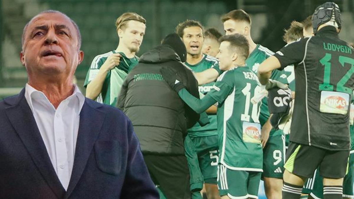 Fatih Terim'in Panathinaikos'u yarı finalde! Atromitos'u devirdiler