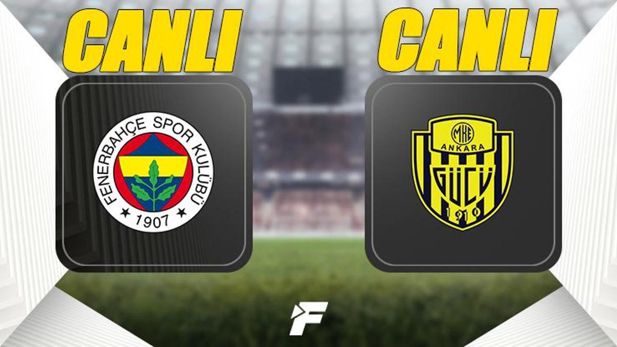 Fenerbahçe - Ankaragücü maçı canlı izle | beIN Sports 1 canlı yayın (Fenerbahçe - Ankaragücü maçı şifresiz) | Fenerbahçe - Ankaragücü maçı şifresiz canlı izle