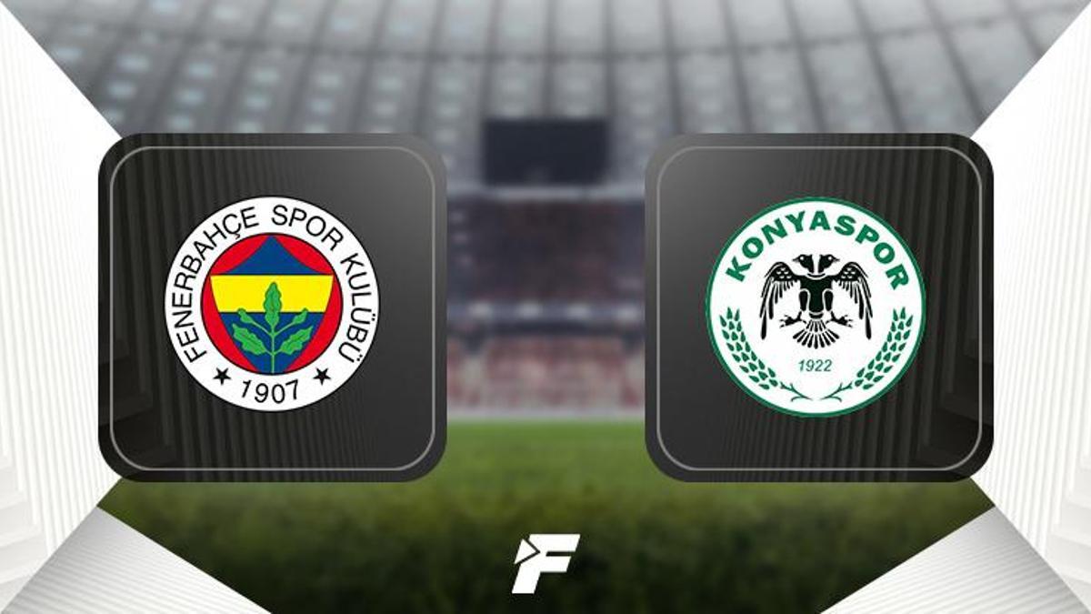 Fenerbahçe - Konyaspor maçı ne zaman, saat kaçta ve hangi kanalda? 11'ler açıklandı!