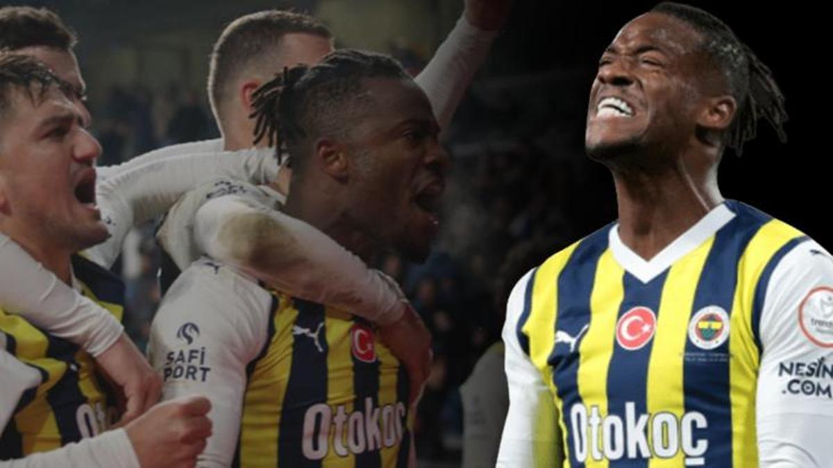 Fenerbahçe'den son nefeste galibiyet! Batshuayi’den hayat öpücüğü