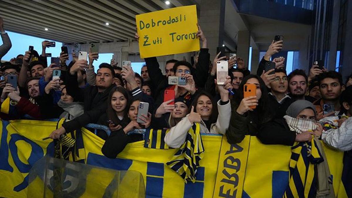 Fenerbahçe'ye Gaziantep’te coşkulu karşılama!