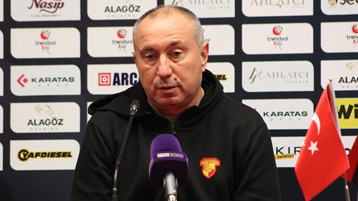 Göztepe'de Stanimir Stoilov: 'Realist bir sonuç oldu'