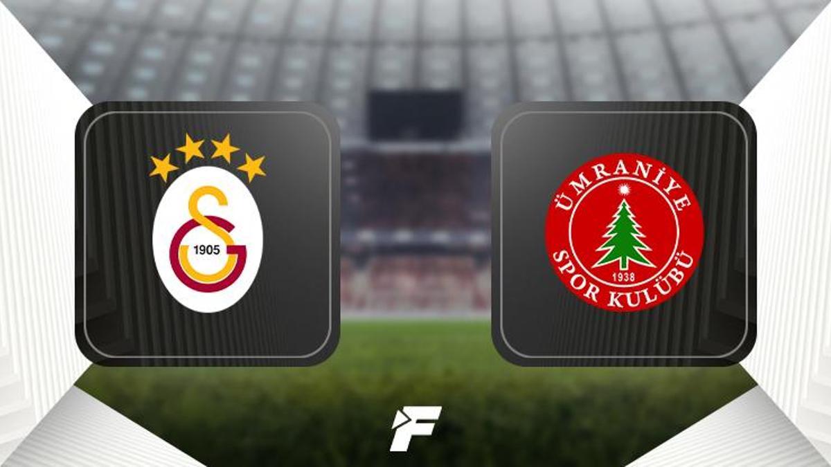 Galatasaray - Ümraniyespor maçı ne zaman, saat kaçta, hangi kanalda? (Muhtemel 11'ler)