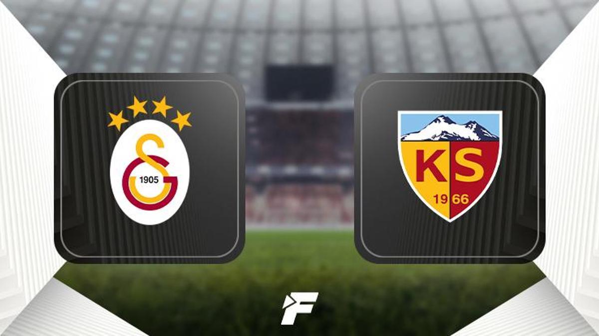 Galatasaray - Kayserispor maçı ne zaman, saat kaçta, hangi kanalda? (Muhtemel 11'ler)