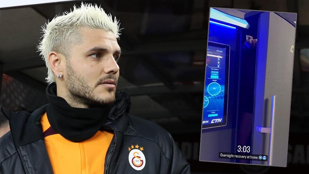 Galatasaray'da Icardi gece yarısı çalıştı