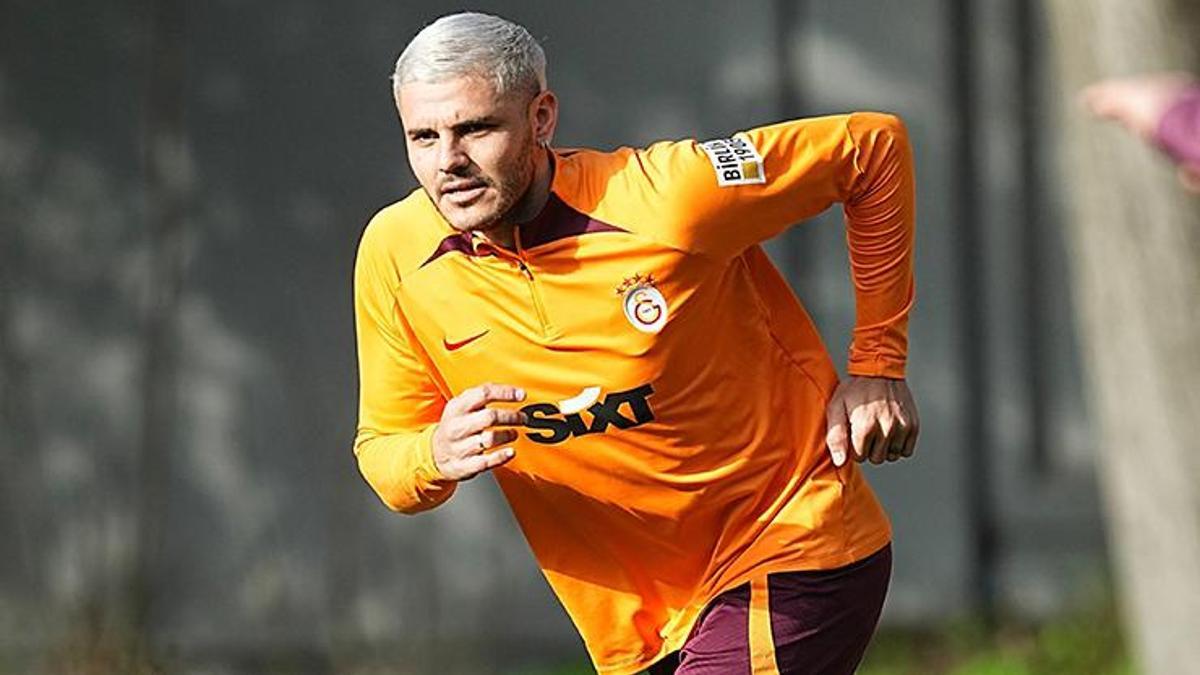 Galatasaray'da Mauro Icardi sevinci! Trabzonspor maçı öncesi...