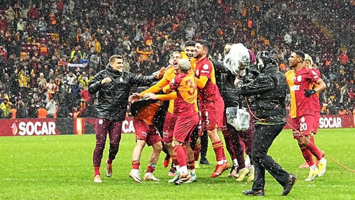 Haftanın en iyisi Galatasaray! İstatistiklerde zirvede...