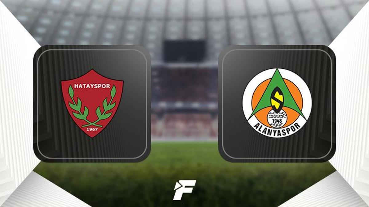 Hatayspor - Alanyaspor maçı ne zaman, saat kaçta, hangi kanalda?