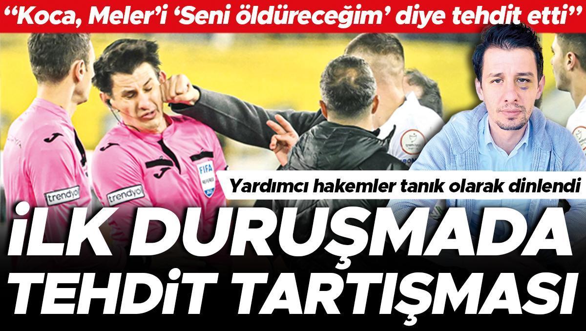 İlk duruşmada tehdit tartışması