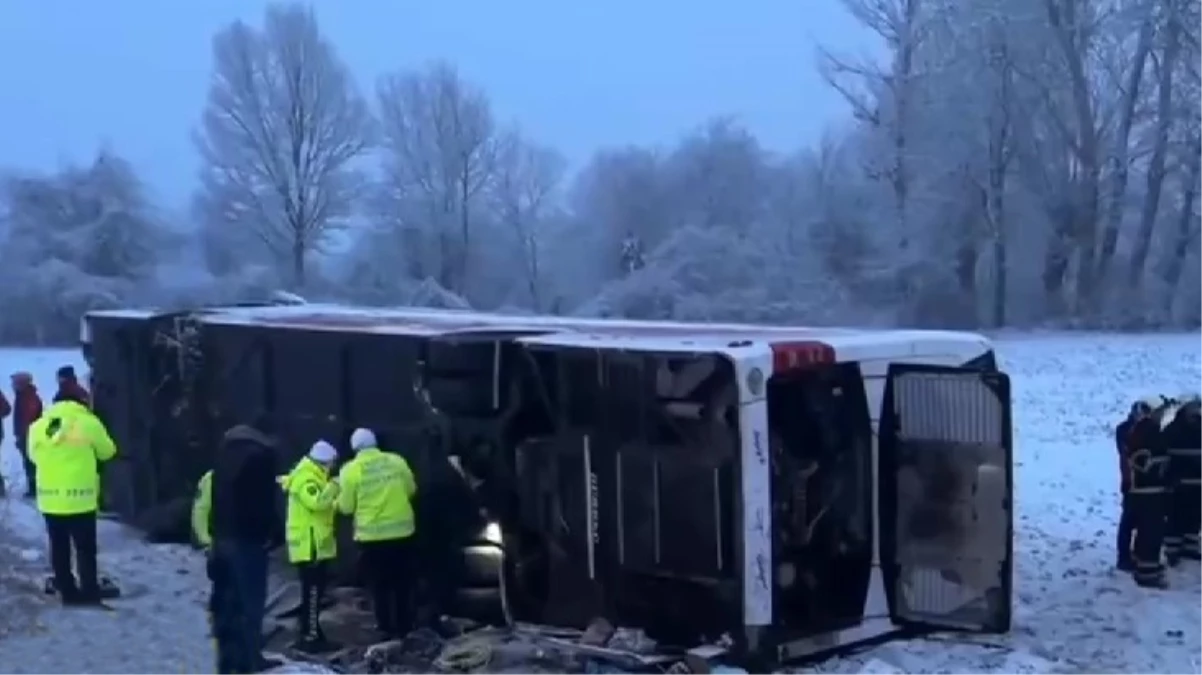 Kastamonu'da yolcu otobüsü tarlaya uçtu: 4 ölü, çok sayıda yaralı var