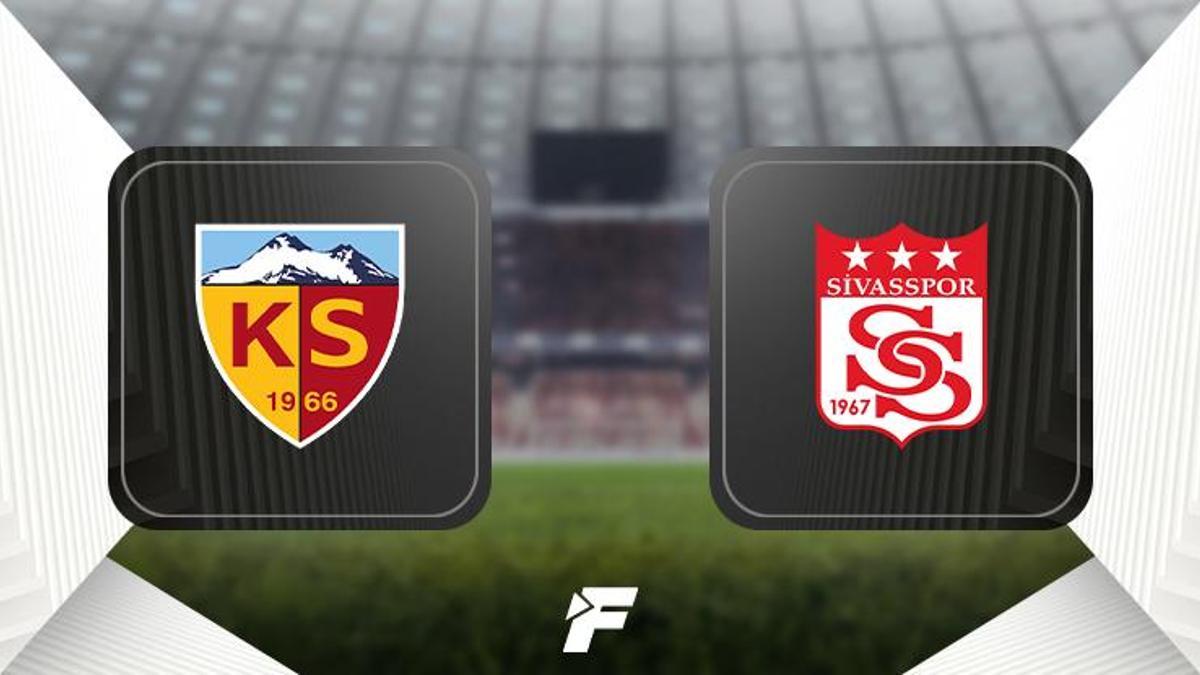 Kayserispor - Sivasspor maçı ne zaman, saat kaçta, hangi kanalda?