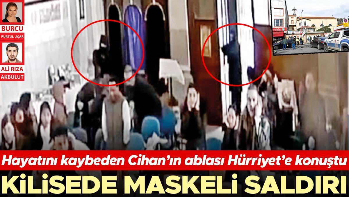 Kilisede maskeli saldırı