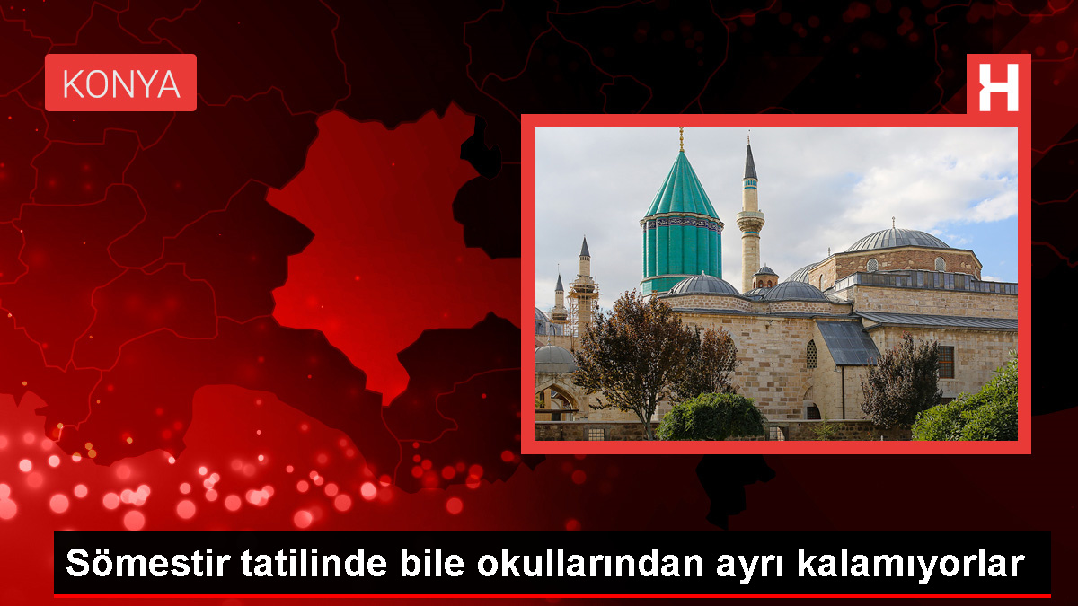 Konya Mahmut Sami Ramazanoğlu Anadolu İmam Hatip Lisesi Öğrencileri Okullarında Gönüllü Çalışıyor