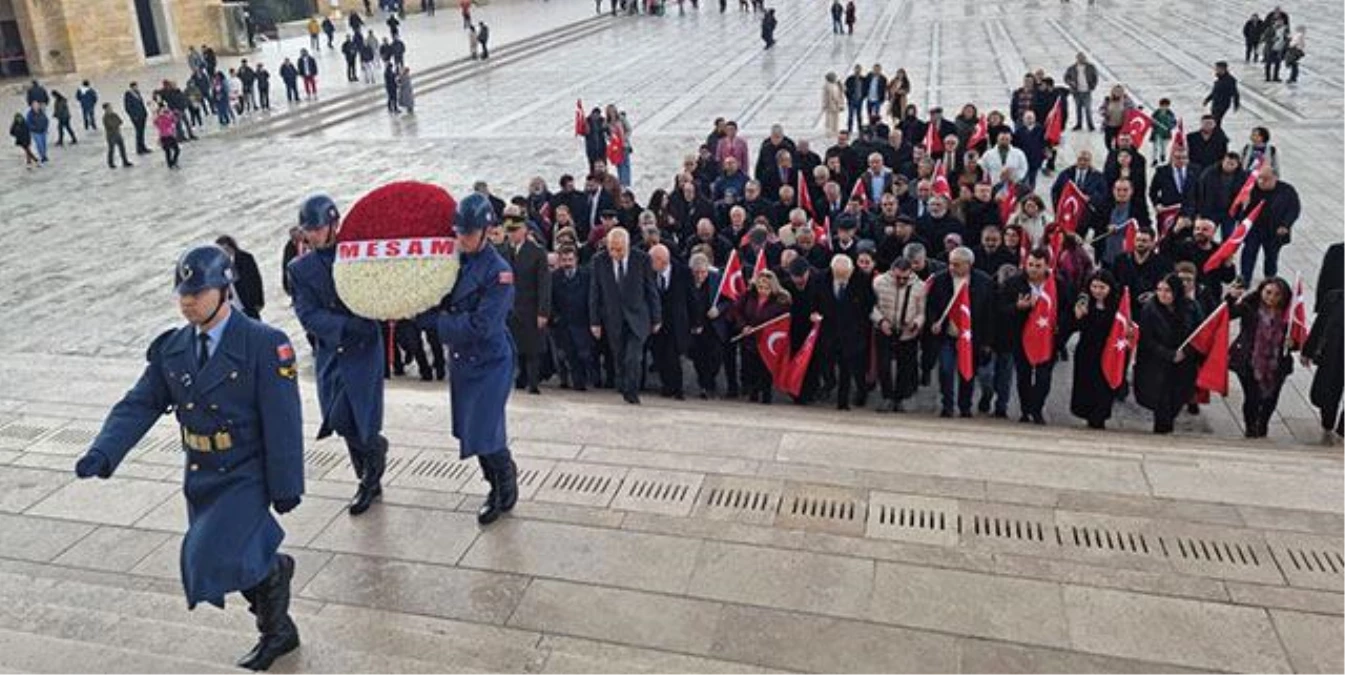 MESAM Üyeleri Anıtkabir'i Ziyaret Etti