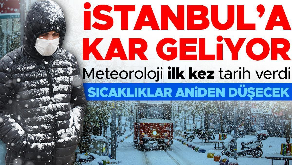 Meteoroloji'den yeni uyarı geldi: Balkanlardan soğuk hava ve kar geliyor! İstanbul'a kar yağışı için gün belli oldu