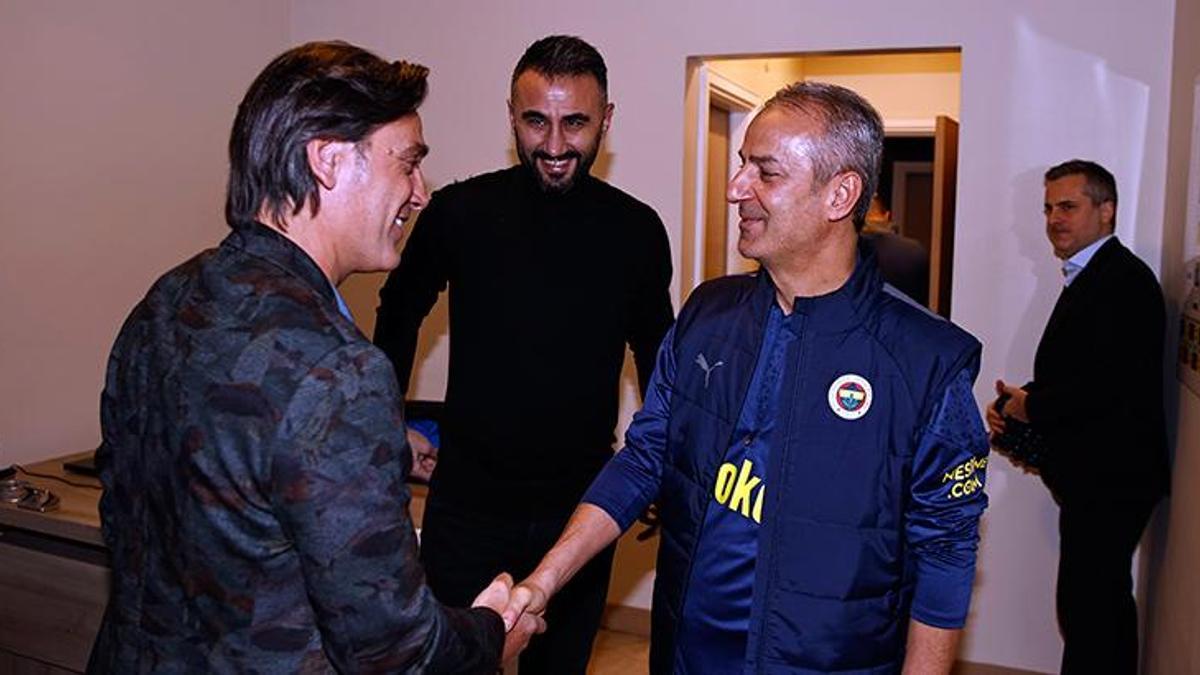 Montella Fenerbahçe'yi ziyaret etti