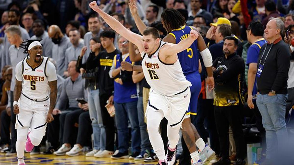 Nikola Jokic'in inanılmaz basketi galibiyeti getirdi