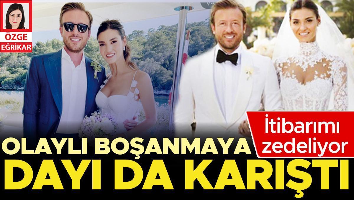 Olaylı boşanmaya dayı da karıştı