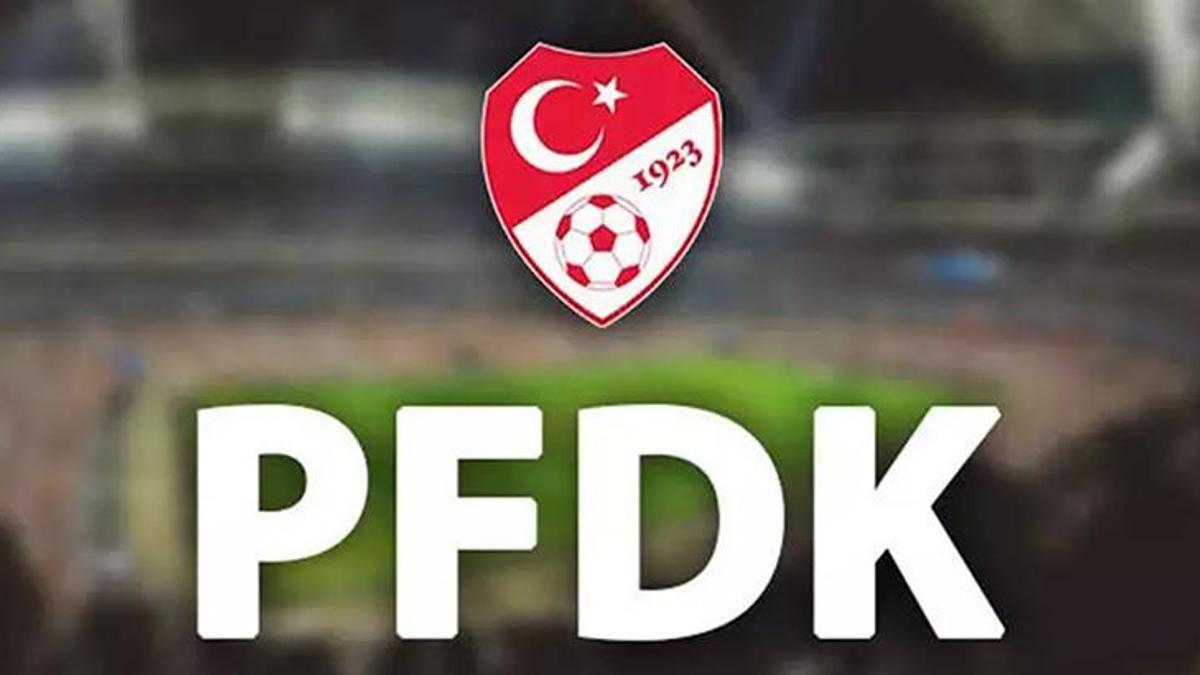 PFDK'dan 7 Süper Lig takımına ceza